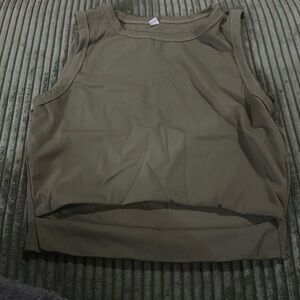 Going out cropped tank